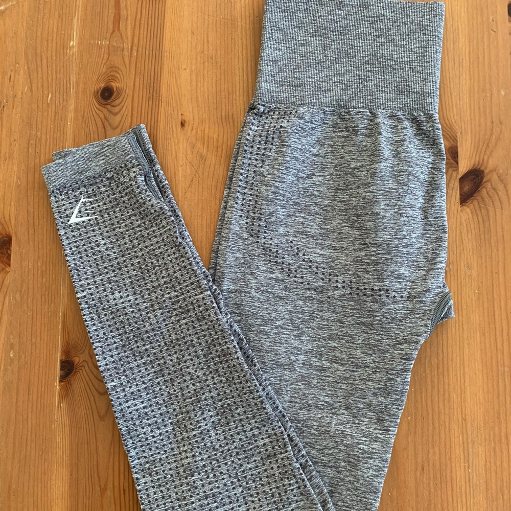 High waisted grey gymshark leggings